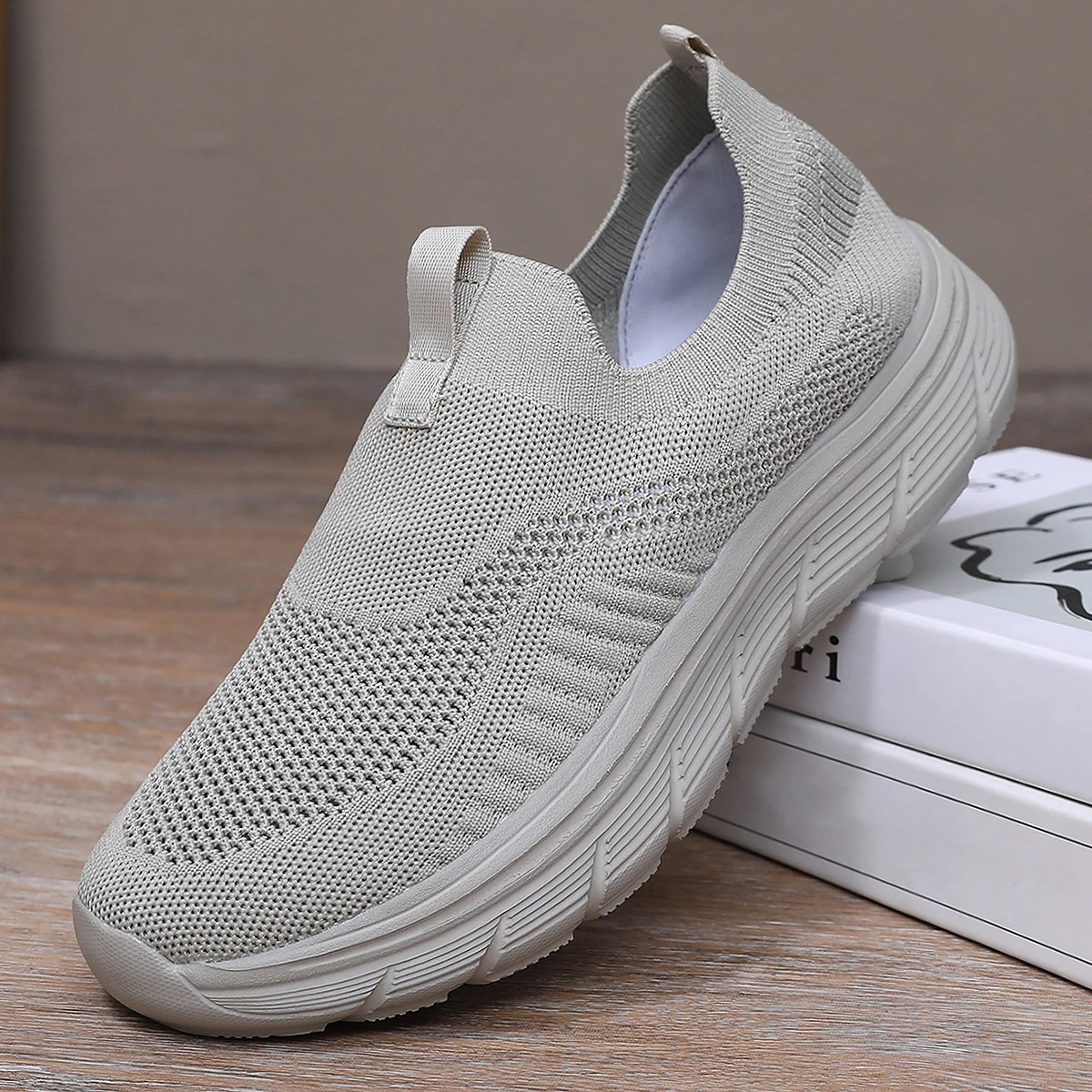 Mens Fashion Trainers - Mens Walking Shoes Lightweight Breathe Casual