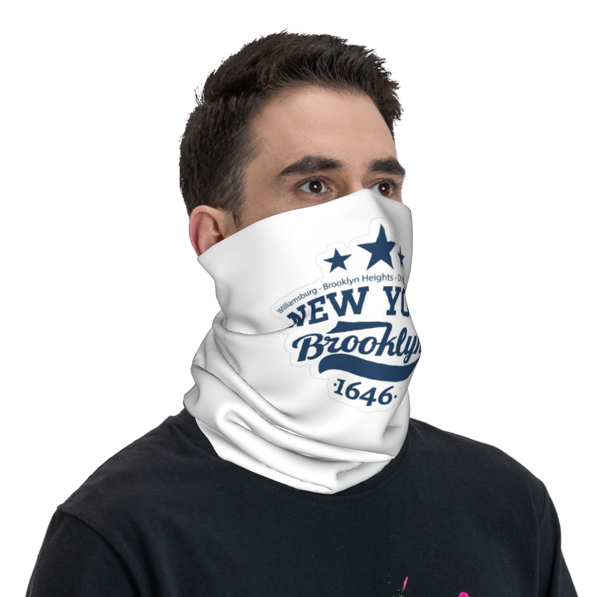 Men'S Fashion New York - Brooklyn New York Bandana Neck Gaiter