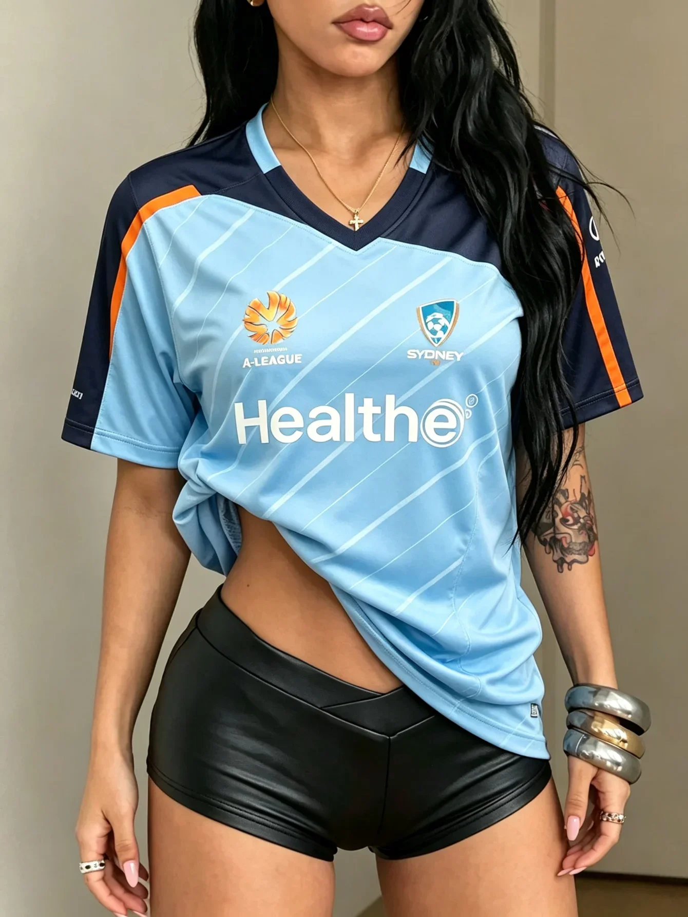 Men'S Fashion Sydney - Parents-children Sydney Soccer Jersey 2 Styles