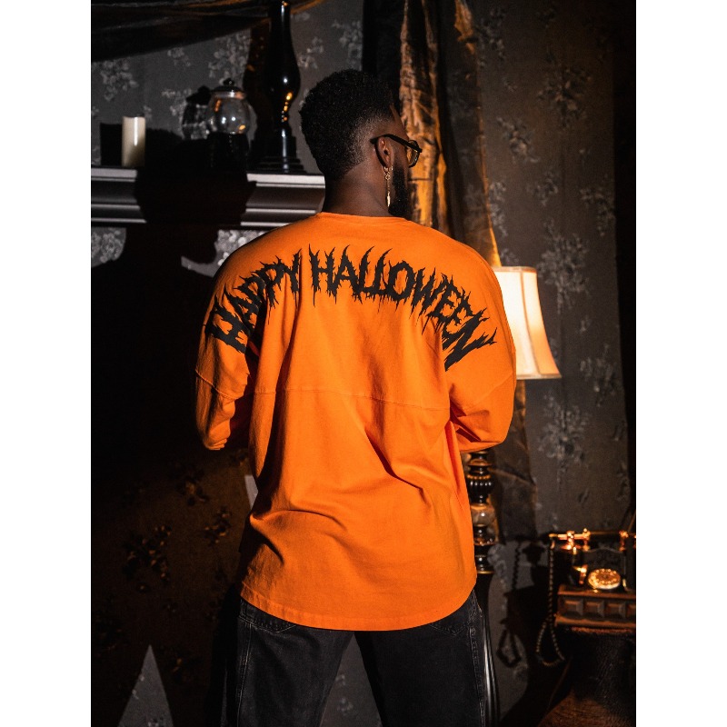 Halloween Pumpkin Ghost Face L - Men'S Fashion T Shirts recension och pris