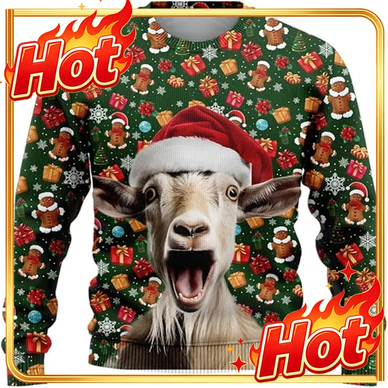 Funny Animal Goat Graphic Ugly - Mens Fashion Clothes recension och pris