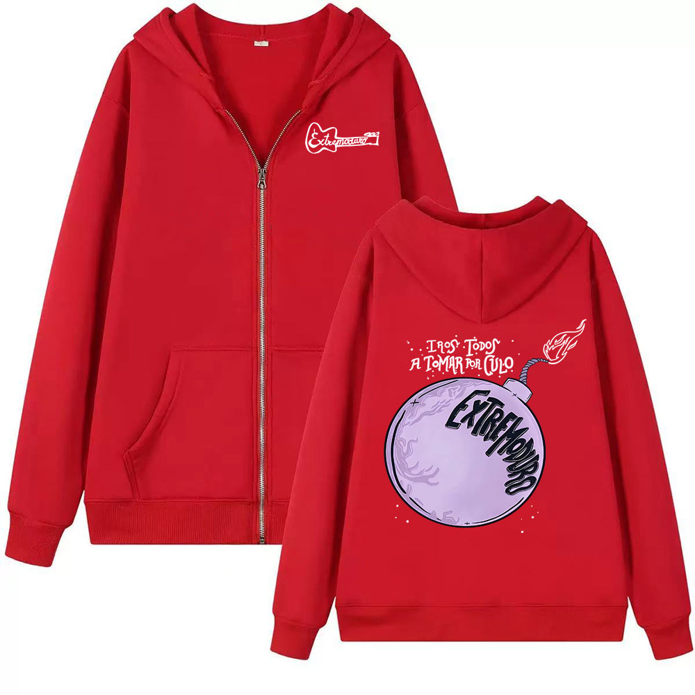 Band Extremoduro Album 2026 To - Mens Fashion Zip Up Hoodies recension och pris