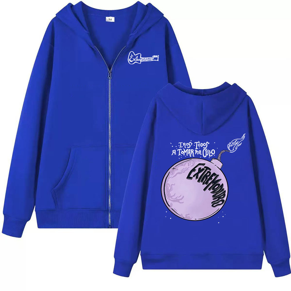 Band Extremoduro Album 2026 To - Mens Fashion Zip Up Hoodies recension och pris