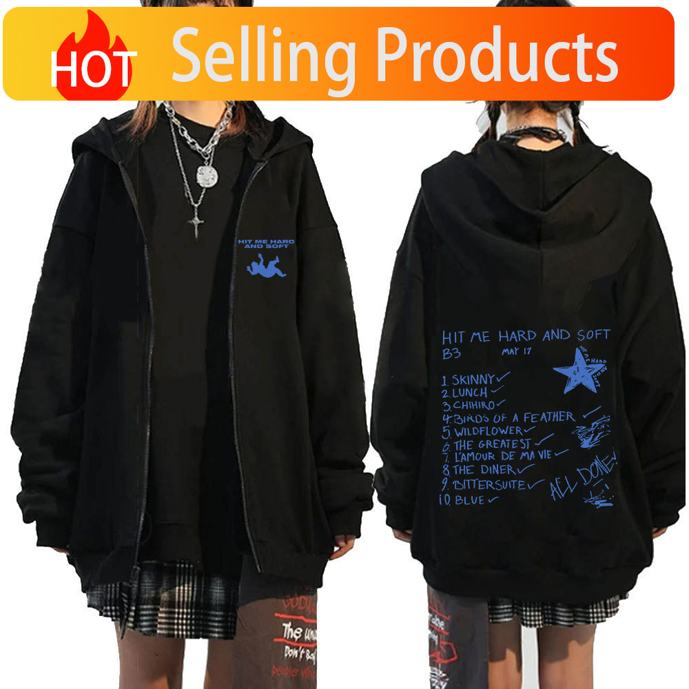 Hit Me Hard and Soft 2024 Tour - Mens Fashion Zip Up Hoodies recension och pris