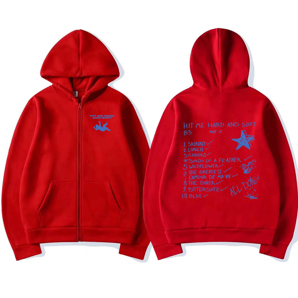 Hit Me Hard and Soft 2024 Tour - Mens Fashion Zip Up Hoodies recension och pris