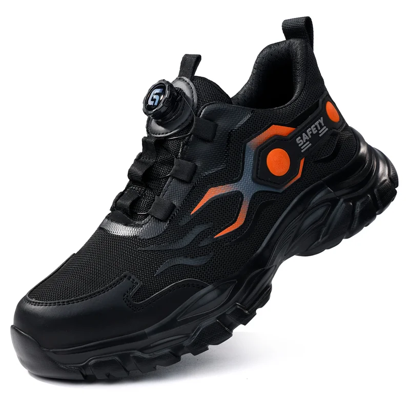 Men  Steel Toe Work Shoes Fash - Mens Fashion Trainers recension och pris