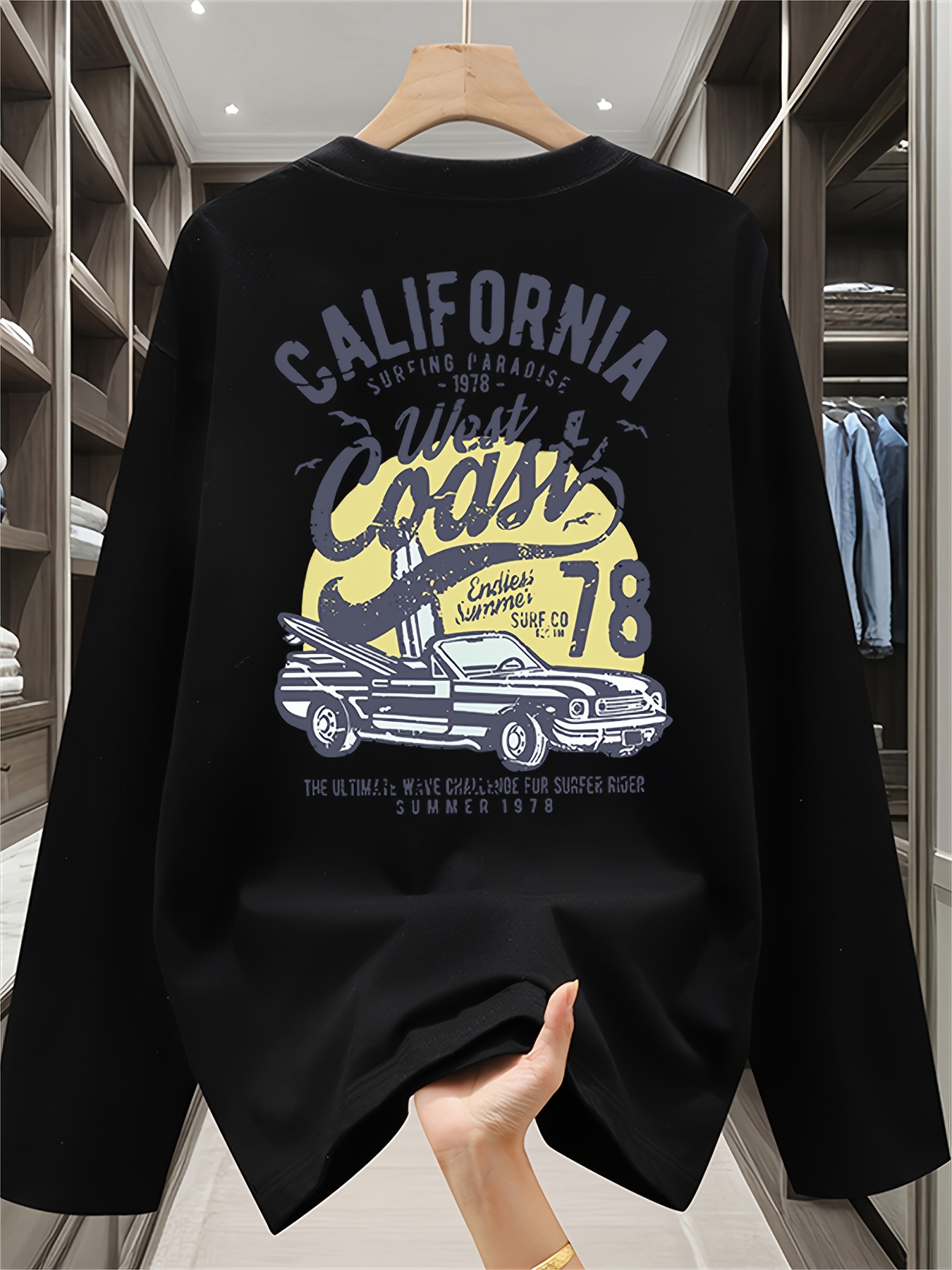 100 Cotton Autumn Long Sleeve  - Men'S Fashion T Shirts recension och pris