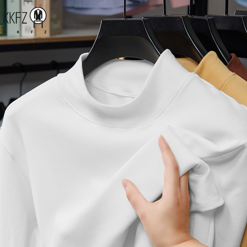 Mens Slim Mock Neck Base Shirt - Mens Fashion Summer recension och pris