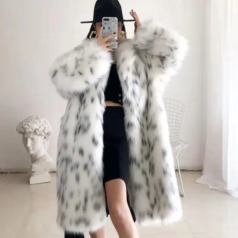 Women Faux Fur Long Coat Fashi - Men'S Fashion X recension och pris