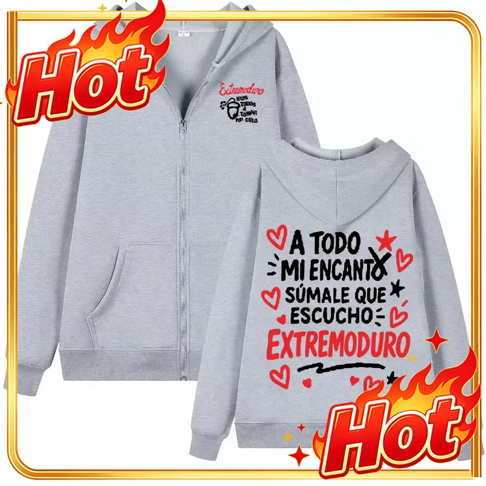 Rock Band Extremoduro Album Zi - Mens Fashion Zip Up Hoodies recension och pris