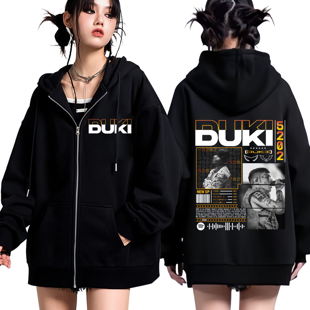 Rapper Duki Duki 5202 MIXTAPE  - Mens Fashion Zip Up Hoodies recension och pris