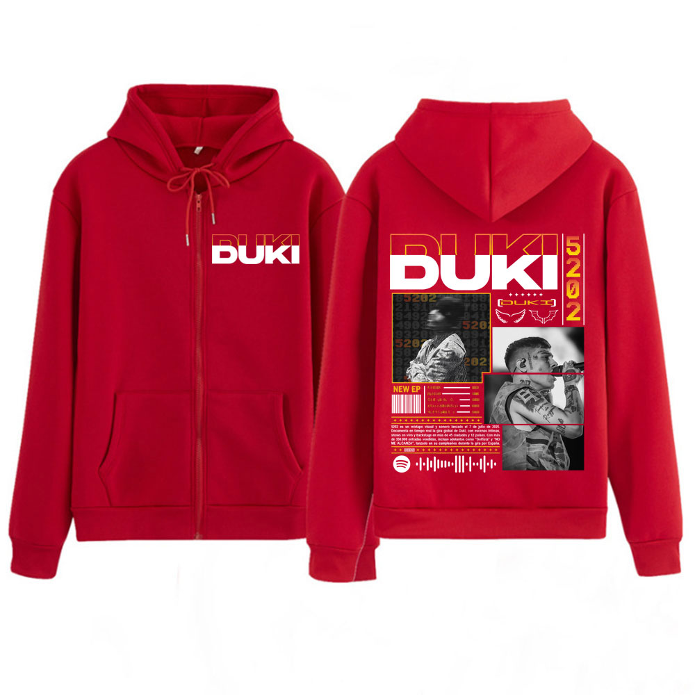 Rapper Duki Duki 5202 MIXTAPE  - Mens Fashion Zip Up Hoodies recension och pris