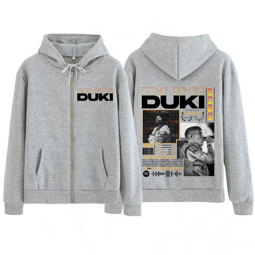 Rapper Duki Duki 5202 MIXTAPE  - Mens Fashion Zip Up Hoodies recension och pris