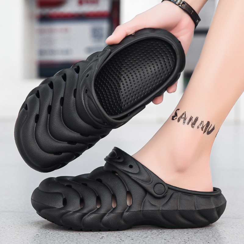 Summer Men's Hole Shoes Thick  - Men'S Fashion News recension och pris