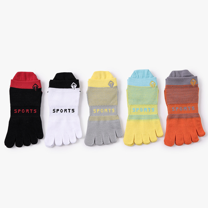 1 Pairs Men Coolmax Toe Boat S - Socks Ankle Men recension och pris