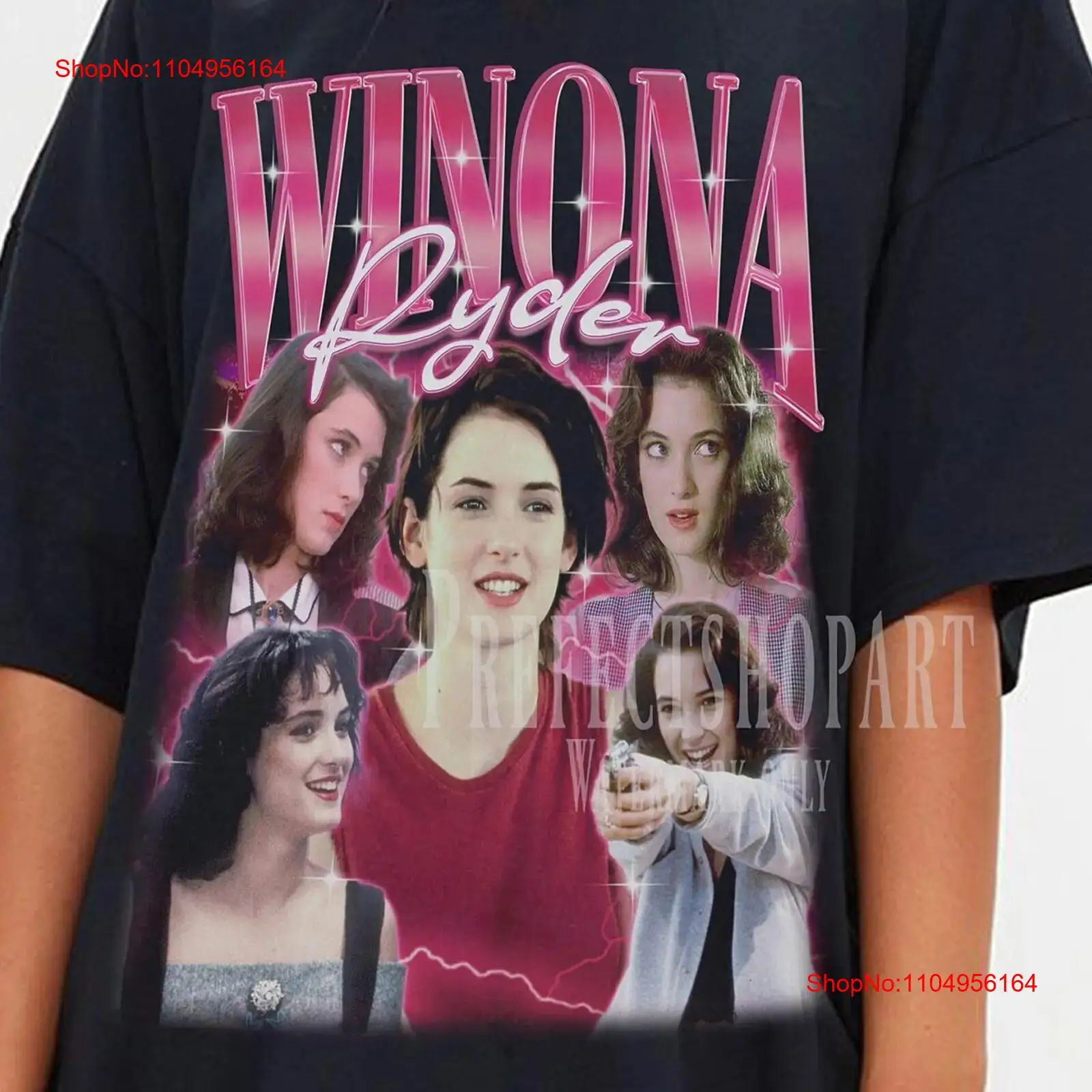 Winona Ryder T Shirt Merch Fan - Poster Men Fashion recension och pris