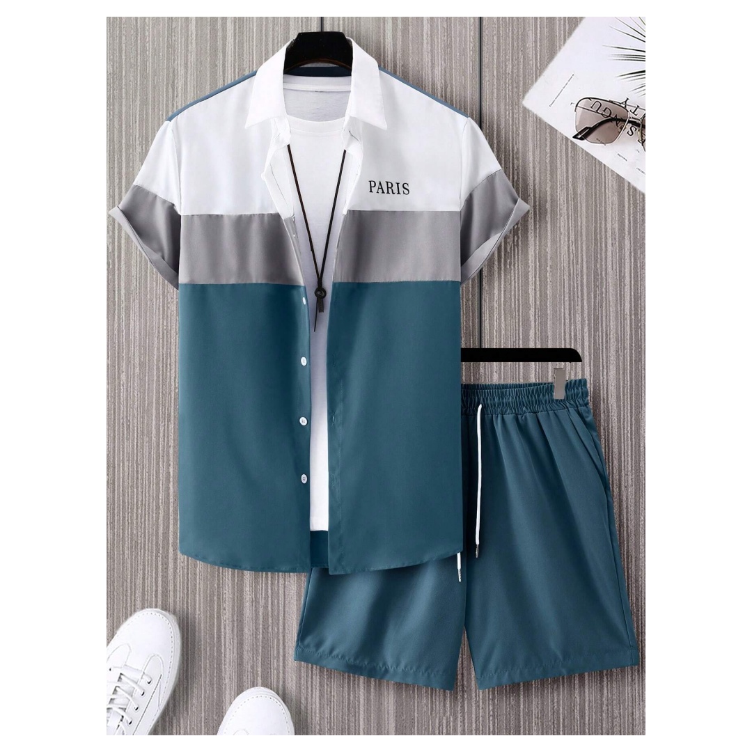 Men's Fashion Suit Blue And Wh - Mens Fashion Clothes recension och pris