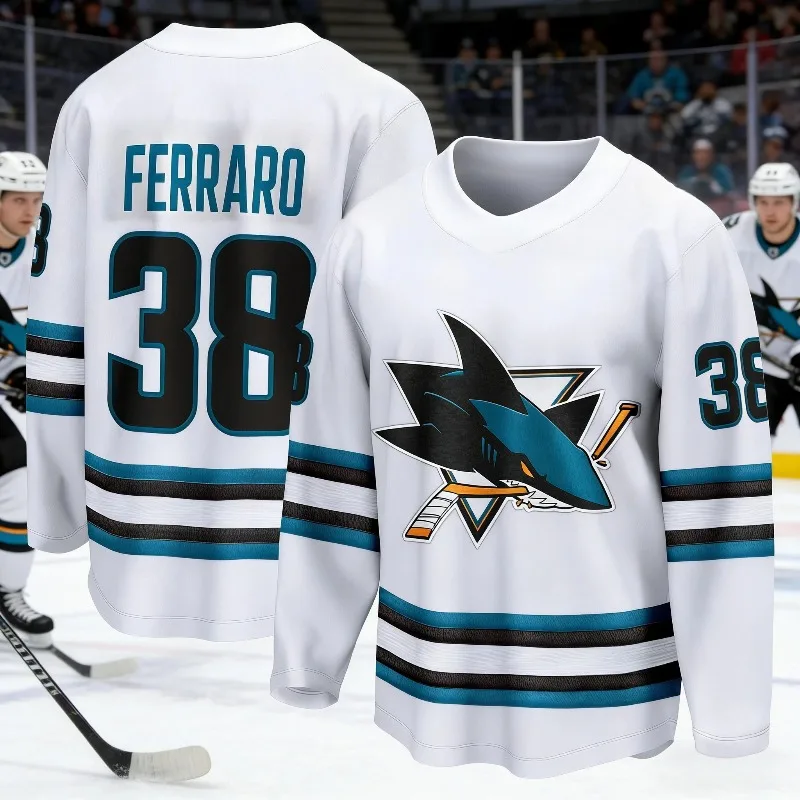 San Jose Sharks Celebrini #71  - Mens Fashion Summer recension och pris