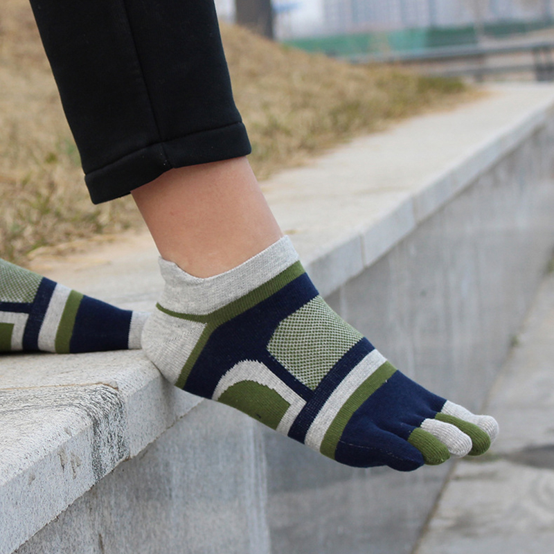 1/5 Pairs  Men’s Five-Toe Athl - Socks Ankle Men recension och pris